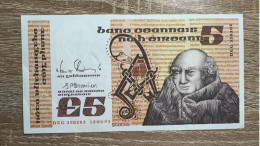 Ireland，5 Pounds，1993，pick 71e, EF-AU Condition - Ireland