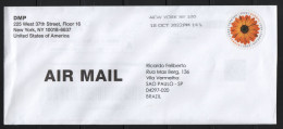 United States 2022 Cover To Brazil - Lettres & Documents