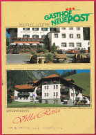 AK: Holzgau - Lechtal Gasthof Neue Post, Gelaufen 16. 8. 2001 (Nr. 2611) - Lechtal