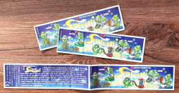 3 Papiers Bpz Stratulani ( Galaxini ) Italie 1998 - Lotti