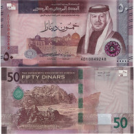 JORDAN       50 Dinars       P-W43       2022 / AH1443       UNC - Jordan