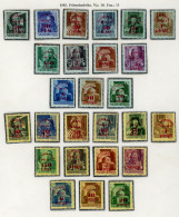 Delcampe - 1945-46. Postatiszta ** Szép Tétel 11db Album Lapon - Nuovi