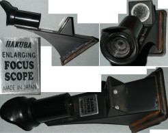 Rare Ancien Enlarging Focus Scope HAKUBA Japan, Agrandissement - Other Apparatus