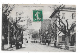 Delcampe - RODEZ - 12 -  Boulevard GALLY   - BAR 7 - - Rodez