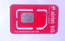 Kenia - Airtel Kenya GSM 5G Chipcard, UNUSED (Rare) - Kenia
