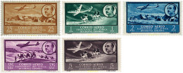 749563 HINGED AFRICA OCCIDENTAL ESPAÑOLA 1951 VISTAS Y EFIGIE DEL GENERAL FRANCO - Autres & Non Classés