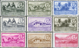 749755 HINGED AFRICA OCCIDENTAL ESPAÑOLA 1950 VISTAS Y EFIGIE DEL GENERAL FRANCO - Autres & Non Classés