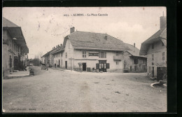 CPA Albens, La Place Centrale  - Albens