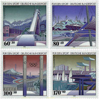 Delcampe - 72723 MNH ALEMANIA FEDERAL 1993 PRO DEPORTE - Ski