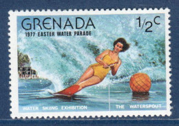 Grenada, Grenade, **, Yv 735, Mi 832, SG 867, Ski Nautique, Sport, - Waterski