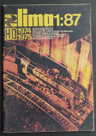 Lima 1:87 HO - Catalogo Treni Elettrici In Miniatura - 1974/1975                                                         - Unclassified