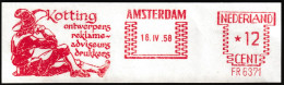 Pays-Bas - 1958 - EMA Amsterdam - KOTTING   - Publicité - Advertising - Werbung - Imprimerie - Drukker - Machines à Affranchir (EMA)