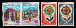 Monaco 1964-90 Mi. 782-83,1961-62 Neuf ** 100% Europa Cept,Services Postaux - Autres & Non Classés