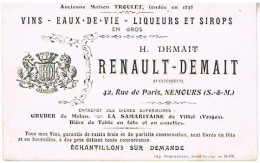Delcampe - 77  NEMOURS   RENAULT DEMAIT 42 RUE DE PARIS - Nemours
