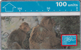 GIBRALTAR - Gorilla, CN : 230A, Tirage 10000, Mint - Gibilterra