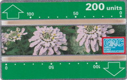 GIBRALTAR - Flowers, CN : 230A, Tirage 10000, Mint - Gibilterra