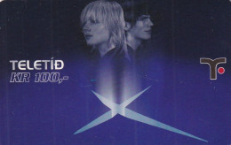 FAROE ISL. - Couple, Teletid Prepaid Card KR 100, Exp.date 01/04/07, Used - Isole Faroe