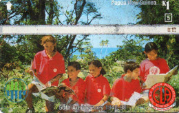 PAPUA NEW GUINEA - L&G - PNG-98 - 50TH ANNIVERSARY - 806F - Papua New Guinea