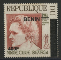 BENIN Cote 60 € N° 1185 (PA 208) Mi 1620 (559) Neuf ** (MNH) MARIE CURIE TB Voir Suite - Bénin – Dahomey (1960-...)