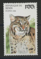 BENIN Cote 180 € N° 956 CL (710AS) Mi 1282 (809) Neuf ** (MNH) LYNX TB Voir Suite - Bénin – Dahomey (1960-...)