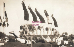 Delcampe - Sport Gymnastique Carte Photo Photographie CPA Non Située - Gymnastik