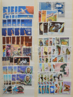 **, O Postatiszta Magyar Bélyegek + Tengerentúli Motívum Sorok, Töredéksorok 21 Lapos Nagy Abria Berakó 24 Oldalán. Hata - Other & Unclassified