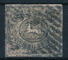 O Német Államok Braunschweig 1853 Mi 5 (Mi EUR 450.-) Garancia Nélkül / No Guarantee - Other & Unclassified
