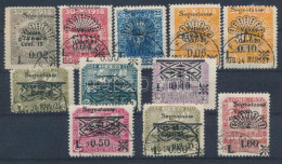 O Fiume 1921 11 Db Portóbélyeg (ca Mi EUR 388,-) - Other & Unclassified