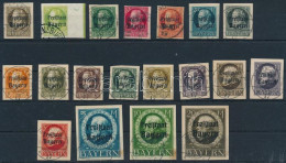 O Német államok Bayern 1919 Mi 152-170 (Mi EUR 250,-) - Other & Unclassified