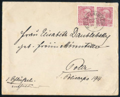 1910 Levél 2 X 10 Heller Bérmentesítéssel "STEIN-LAIBACH" - Pola - Other & Unclassified