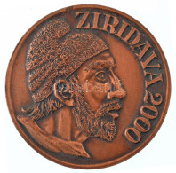 Románia DN "Arad 950 / Ziridava 2000" Kétoldalas Bronz Emlékérem (69mm) T:XF Romania ND "Arad 950 / Ziridava 2000" Doubl - Unclassified