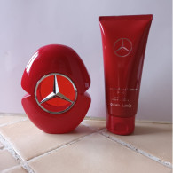 Flacon De Parfum Vide " MERCEDES " Avec Lait Parfumé Mercedes-Benz Woman (Di641) - Mignon Di Profumo (vuoti)
