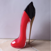 Flacon De Parfum Vide " Carolina Herrera " Chaussure à Talon Haut (Di640) - Mignon Di Profumo (vuoti)