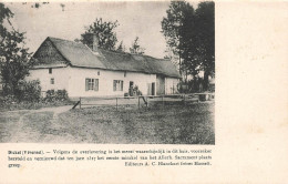 [-5%] BELGIQUE - Dickel - Viversel - Sacrament Plaats Greep - Eerste Mirakel Van Het Allerh - Maison - Carte Postale Anc - Heusden-Zolder