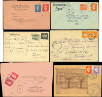 Let Marianne De Dulac, 25 Lettres Ou CP Avec Affranchissements Choisis, TB - Collections (with Albums)