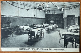Remscheid Lüttringhausen Restaurant Fritz Oelbermann Von Innen Gesehen Wirtschaft - Remscheid