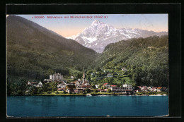 AK Mühlehorn, Gesamtansicht Mit Mürtschenstock  - Mühlehorn
