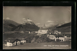 AK Tarasp, Teilansicht Mit Schloss  - Tarasp