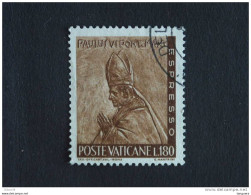 Vaticaanstad Vatican Vaticane 1966 Expres Paul VI Yv 18 O - Eilsendung (Eilpost)