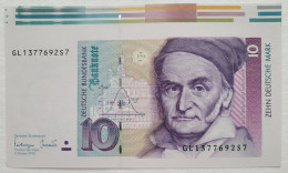 10 DM 1993 Mit Rand Vom Bogen, Ro 303a /BRD-47B , Kassenfrisch, GEM UNC,  Original Paper Quality!!! - 10 Deutsche Mark