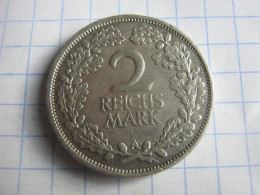 Germany 2 Reichsmark 1926 A - 2 Reichsmark