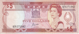 BILLETE DE FIJI DE 5 DOLLARS DEL AÑO 1991 EN CALIDAD EBC (XF) (BANKNOTE) - Fiji