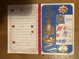Priere Thomas Aquin Looit Les Visites Au Sacrement JHS Domine Jesu Pie Pellicane - Autres & Non Classés