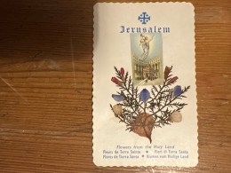 Jerusalem Flowerpower From The Holy Land Relique Reliek Cure Du Sacre Veour Jordanië Zarka A Leurs Frères De Bruxelles… - Autres & Non Classés