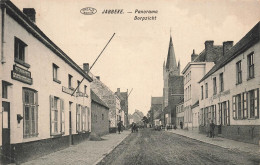 [-5%] BELGIQUE - Jabbeke - Panorama - Dorpzicht - Route - église - Enfant - Attelage - Animé - 1913 - Carte Postale Anci - Jabbeke
