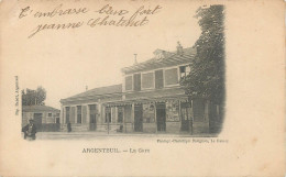 Delcampe - CPA 95 Val D'Oise > Argenteuil La Gare - Argenteuil
