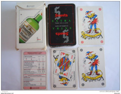 52 Kaarten Speelkaarten Jeu De Cartes + 2 Jokers + Bridge Table + Doosje Pub Smeets Genever Alkohol Gebruikt - 54 Kaarten
