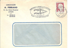 LYON CHAMPIONNAT MONDE SKI NAUTIQUE VICHY 1963 LIMONADE CHAMPIONSHIP WORLD WATER SKIING LEMONADE NAUTISCHER SCHI - Waterski