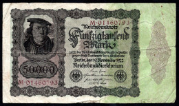 Billet Banque ALLEMAGNE - 50 000 Mark 1922 B - 50000 Mark