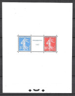 TRES  BEAU  BLOC   FEUILLET    No  2 Xx    SIGNE   SUPERBE - Mint/Hinged